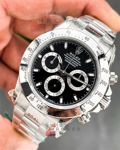 rolex cosmograph daytona steel bezel black dial 116520|rolex daytona 116520 price.